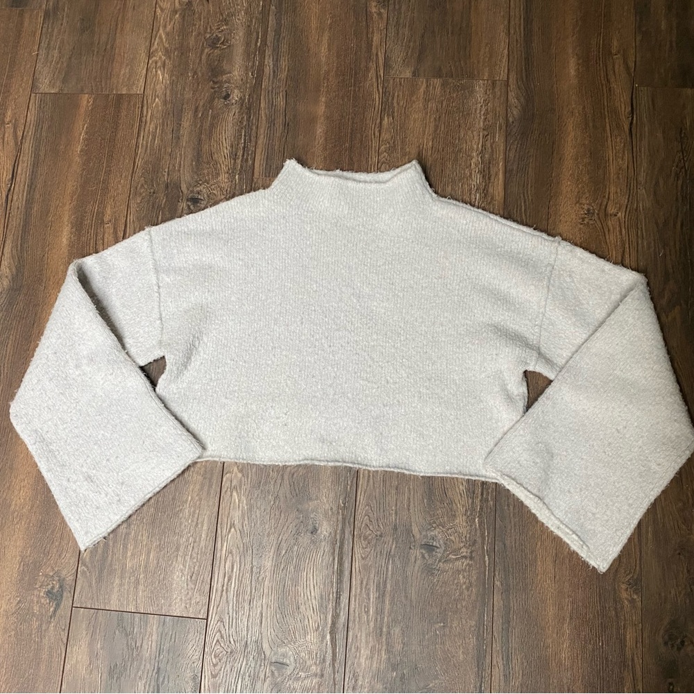 Free People Cropped Sweater